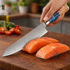 67-Layer VG10 Japanese Damascus Steel Santoku Knife – Premium Resin Handle